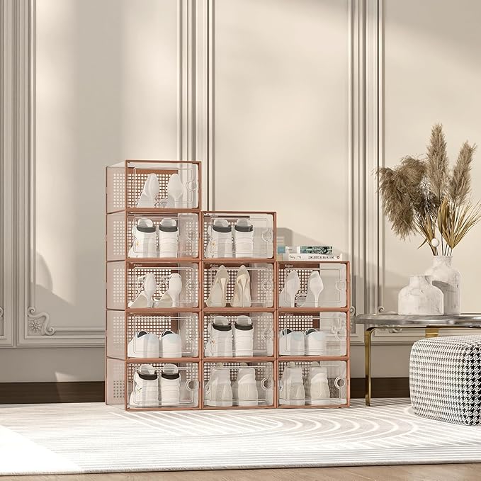Kuject X-Large Shoe Storage Boxes Organizers - Image 8