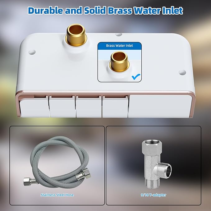 Hibbent Bidet Attachment for Toilet, Non-Electric Dual Nozzle for Frontal & - Image 7