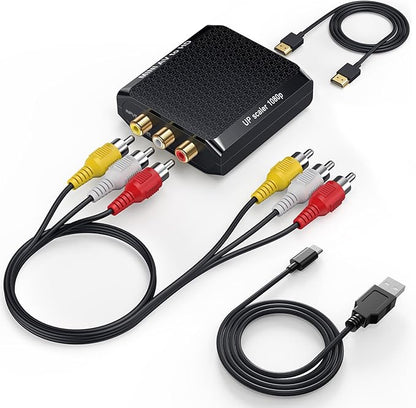 WENTER RCA to HDMI Converter, 1080P AV to HDMI Converter, Mini Composite CVBS by Wenter
