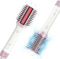 2-in-1 Blow Dryer Brush & Hair Straightener, Ionic & Ceramic Thermal Brush by TakeHairSalonHome
