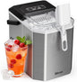 Silonn Ice Maker Countertop, Stainless Steel Portable Ice Machine by Silonn