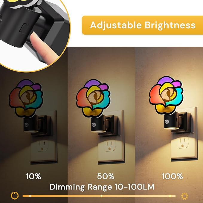 L LOHAS LED Night Lights Plug into Wall, Night Light - Image 3