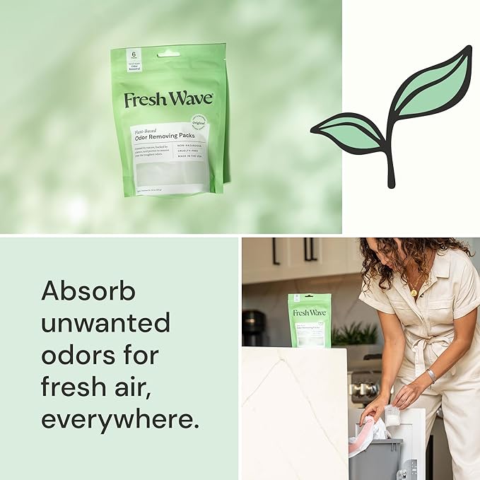 Fresh Wave Odor Eliminating & Deodorizing Packs | Bag of 16 - Image 3