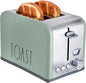 Rae Dunn Toaster, Stainless Steel 2 Slice Square Toaster, Wide Slot by RaeDunn