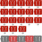 Battery Holder for Milwaukee M18 18V Battery, Work Van by Gijok