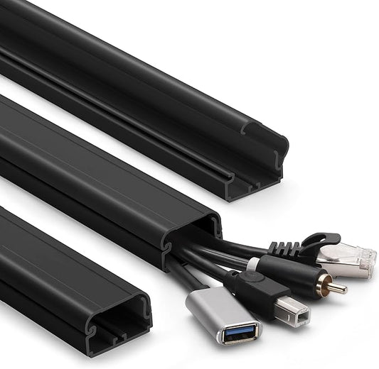 39in Cord Covers for Wires on Wall, YCLYC Wall Cord Cover, Large TV Cable Hider by YCLYC