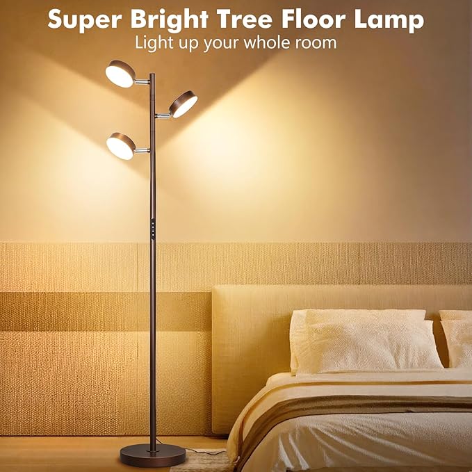 Benaep Tree Floor Lamp for Living Room - Image 6