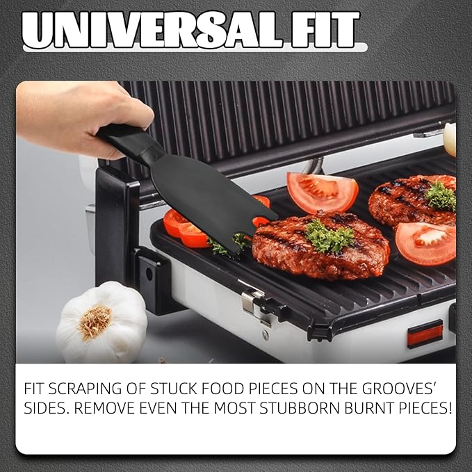 TonGass Grill Scraper for George Foreman Indoor Grills & Most Other Indoor - Image 5