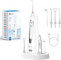 R REVA Cordless Water Flosser for Teeth, Gums & Braces – 4 Modes, 300ML Tank by RReva