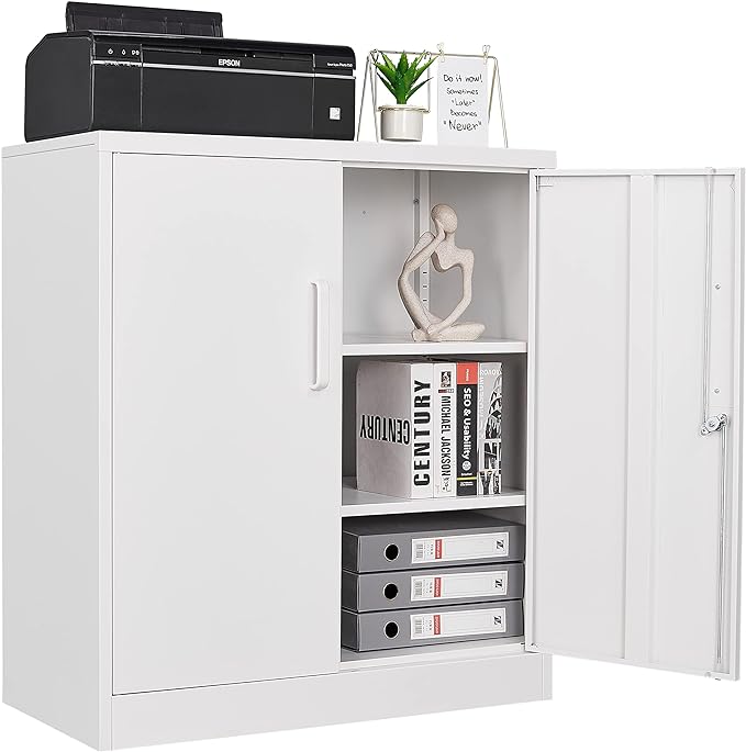 Yizosh Metal Garage Storage Cabinet by Yizosh