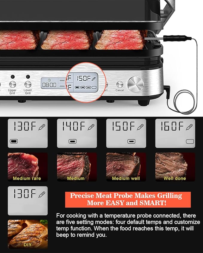 Panini Press Grill Sandwich Maker - Image 3