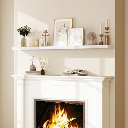 Fun Memories 66 Inch Fireplace Mantel Shelf - Image 2