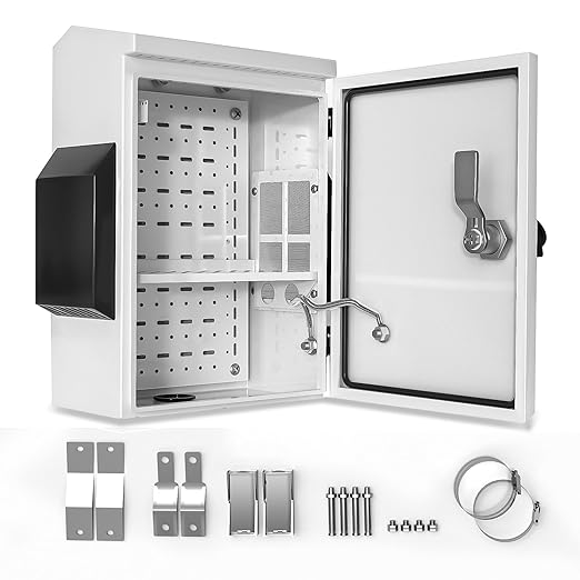 Outdoor Electrical Box, Cold-Rolled Steel Plate, Aluminum Alloy Back Beam by Namunanee