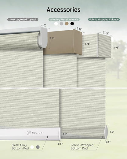 Yoolax Motorized Blinds with Remote, Smart Blinds - Image 5