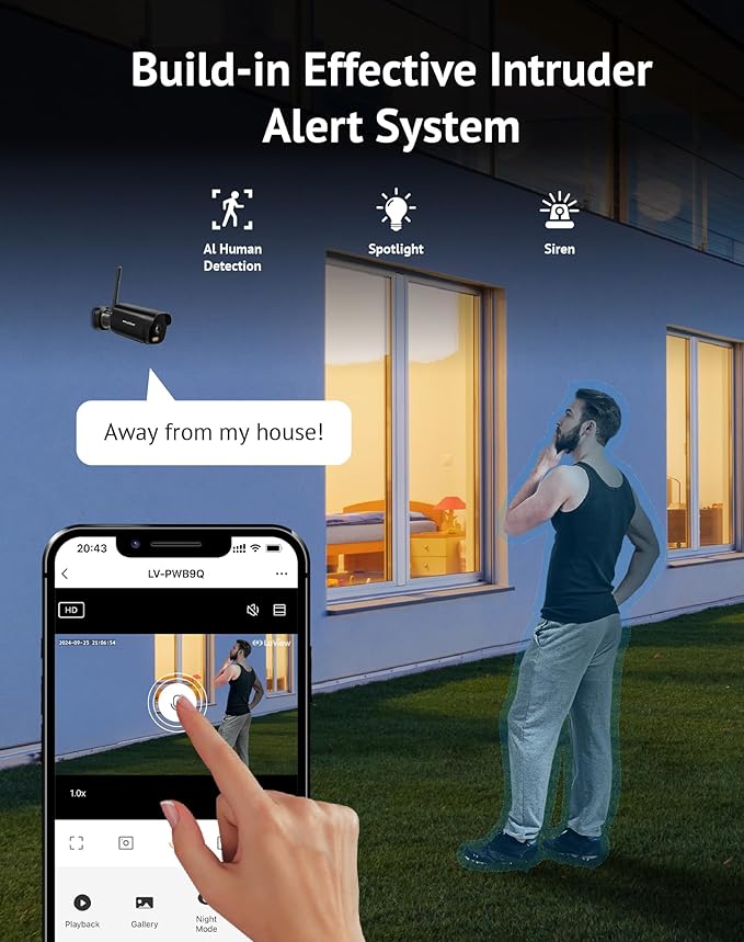 LaView Outdoor Security Cameras 3K 5MP HD, Cameras - Image 5
