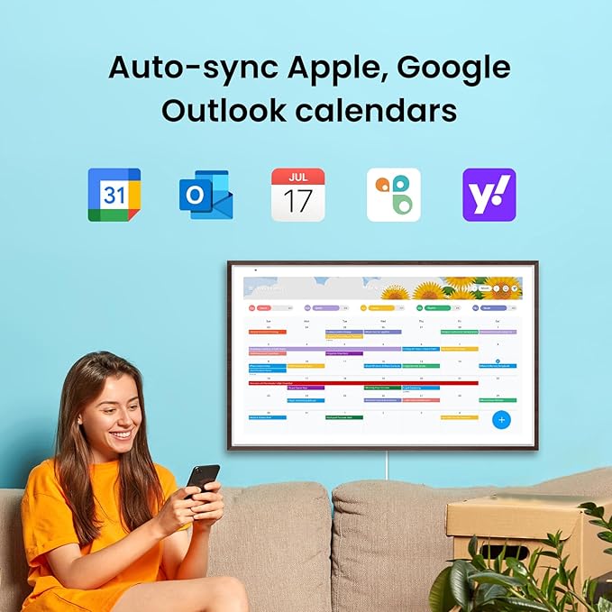 ApoloSign 27" 4K Digital Calendar: Dual Mode Calendars - Image 3