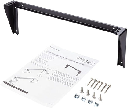 StarTech.com 1U Wall Mount Patch Panel Bracket – 19 in – Steel by StarTech