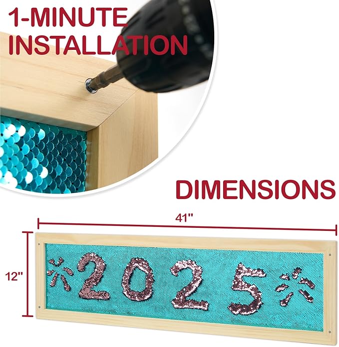 Monläurd® Sequin Sensory Wall Panel – Reversible Flip Fabric Board - Image 4