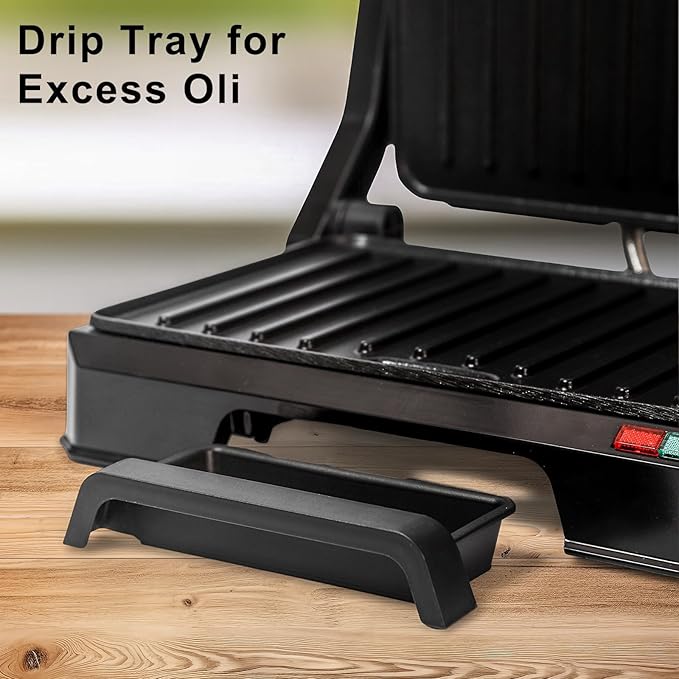 Small Panini Press Grill Sandwich Maker, Electric 3 in 1 Panini Sandwich Maker - Image 5