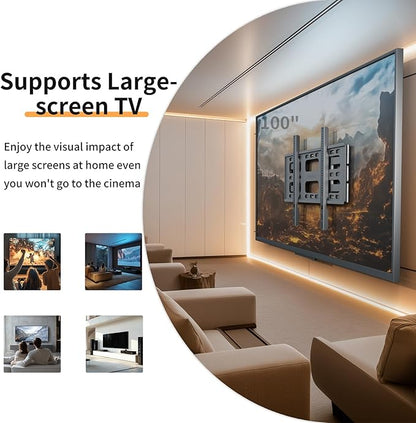 unho Heavy TV Wall Mount for 55 65 75 85 86 95 98 100 Inch TVs up to 264 lbs - Image 8