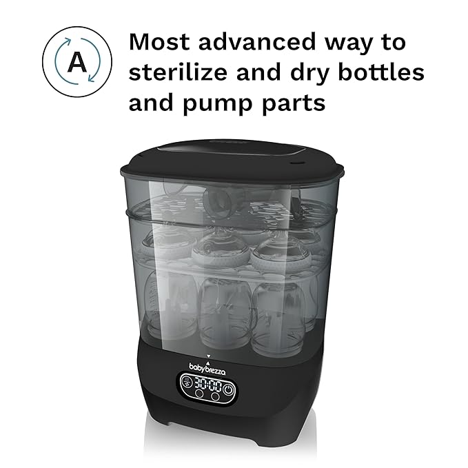 Baby Brezza Bottle Sterilizer and Dryer Advanced – 33% Faster - Image 9