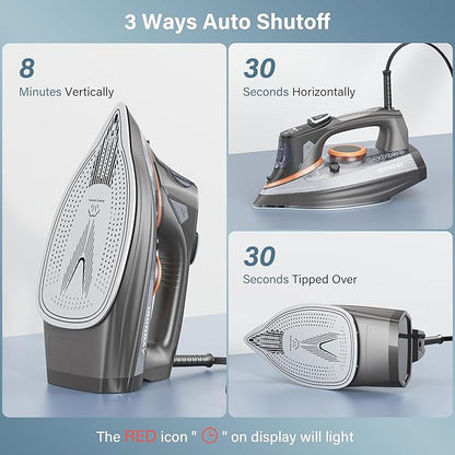 IRONDAY Steam Iron for Clothes - Image 5