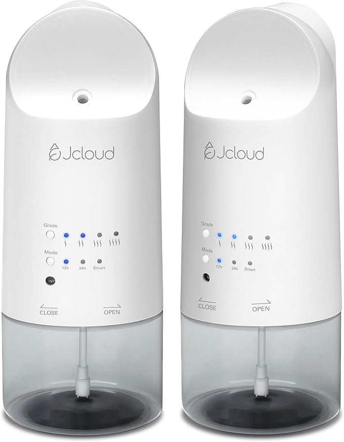 JCLOUD Plug in Diffuser for Essential Oils, 2 Pack Waterless Scent Diffuser by JCLOUD