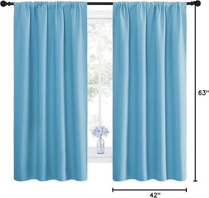 NICETOWN Kitchen Blackout Curtains Panels - Image 10