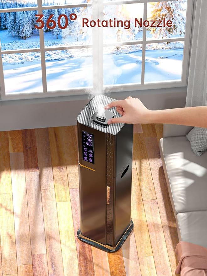 2.64Gal Humidifiers for Bedroom Large Room, Warm and Cool Mist up to 500ft² - Image 8