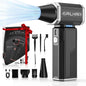 Powerful Air Duster 300000RPM, Handheld Office Duster Blower Replaced Can of Air by SAILHAPI
