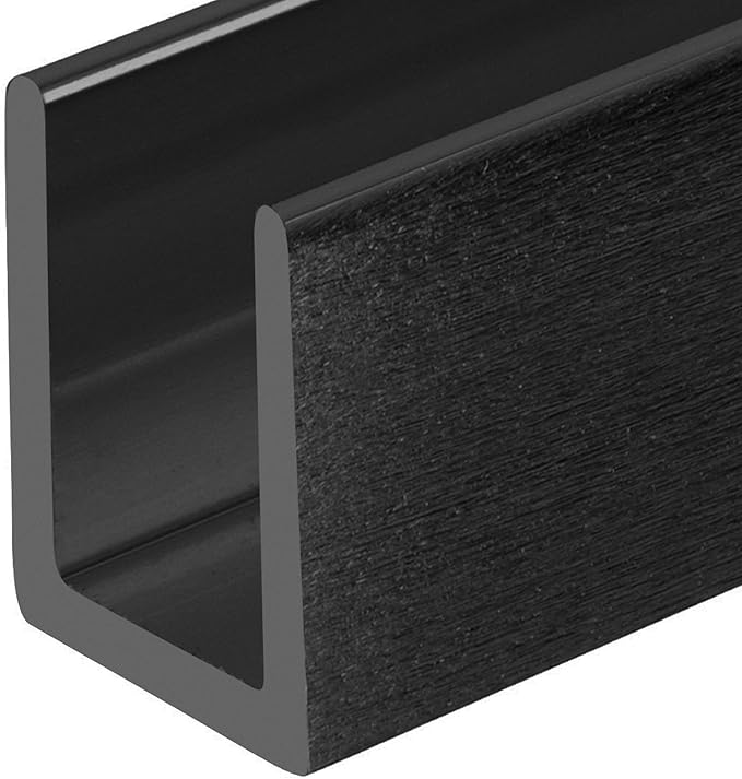 Brixwell SDCD38ABN-CCP48 Antique Brushed Nickel 3/8" Fixed Panel Shower Door by Brixwell