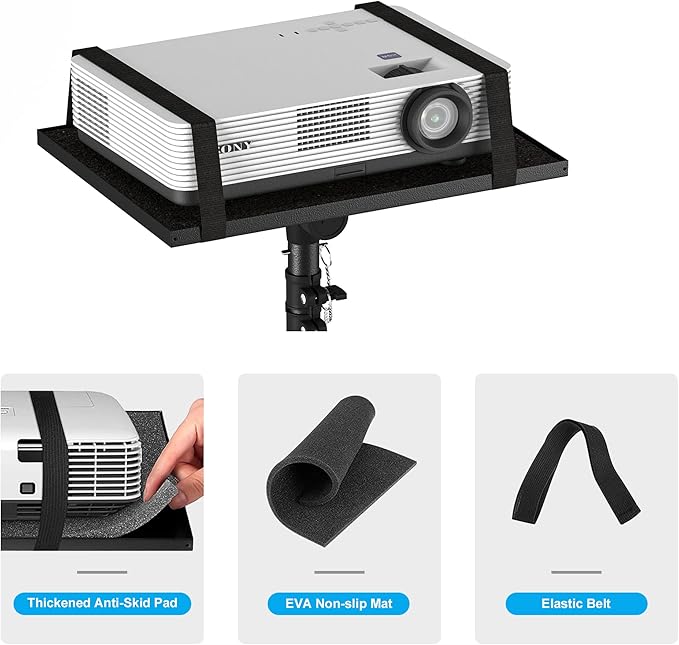 DECOSIS Projector Stand Tripod Adjustable, Laptop Height from 23.5 to 63.5 - Image 5