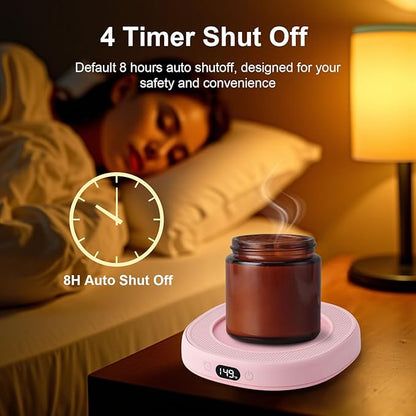 Bsigo Smart Coffee Mug Warmer & Cute Cat Mug Set, Coffee Beverage Cup Warmer - Image 3