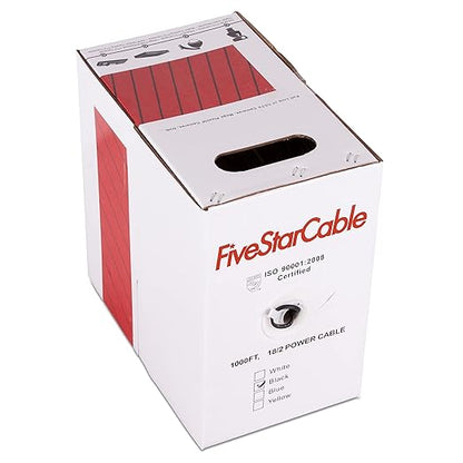FiveStarCable 18/2 Gauge Low Voltage Cable Wire - 1000 ft - Image 7