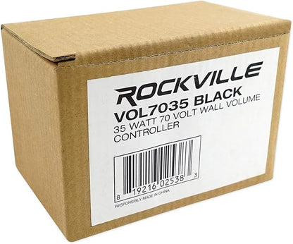 Rockville VOL70100 100 Watt Wall Volume Control 70V, 11-Step Attenuation - Image 7