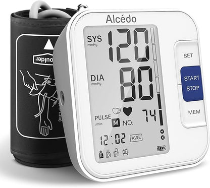 Alcedo Blood Pressure Monitor for Home Use, Automatic Digital BP Machine by Alcedo