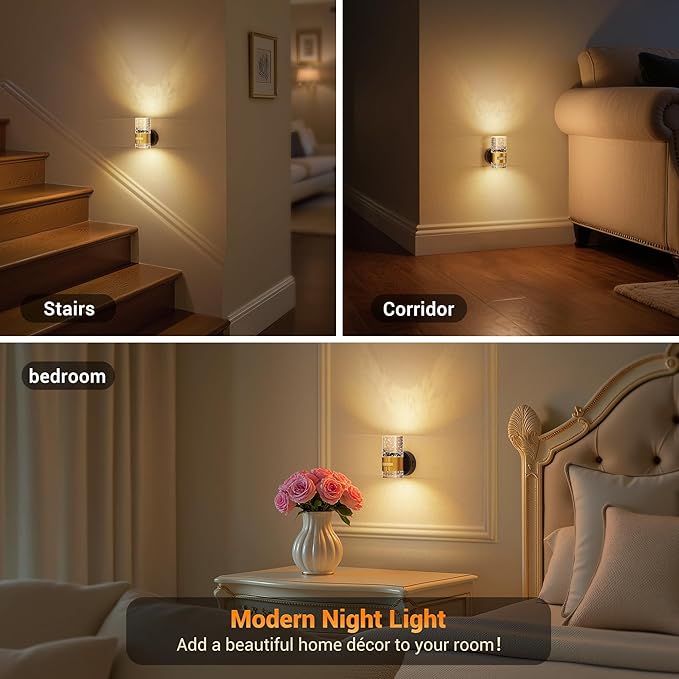 JandCase Motion Sensor Night Light, Wireless Rechargeable Night Light Wall - Image 7