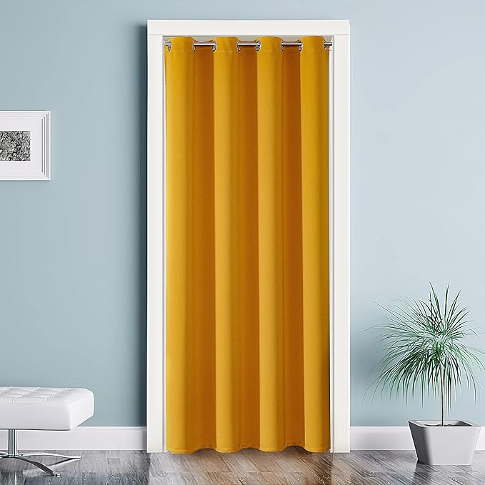 ChrisDowa Blackout Door Curtain by ChrisDowa