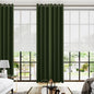 KOUFALL Olive Green Blackout Curtains 52 by 102 Inches Long by KOUFALL