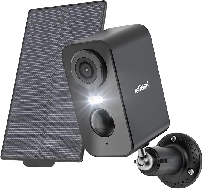 ieGeek Solar Security Cameras Wireless Outdoor by ieGeek