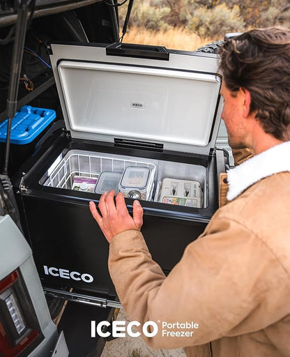 ICECO VL45 ProS Portable Refrigerator, Dual USB & DC 12/24V, AC 110-240V - Image 8
