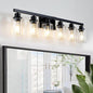 DIKAIDA 6-Light Black Vanity Lights 38'' Modern Bathroom Vanity Lighting by DIKAIDALights