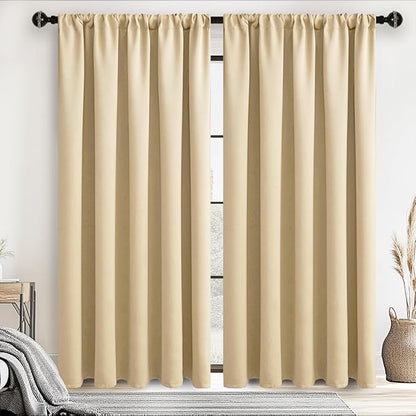 JIUZHEN Blackout Curtains for Bedroom by JIUZHEN