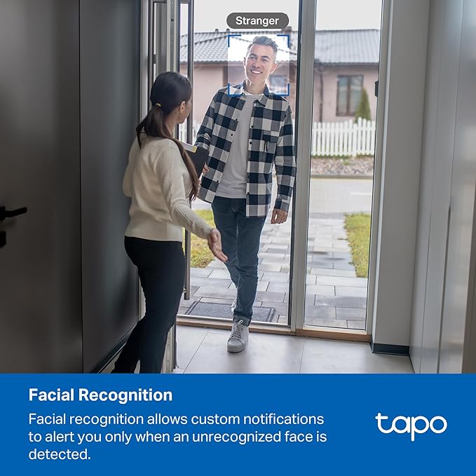 Tapo 4K Indoor Pan/Tilt Wired Security Camera - Image 3