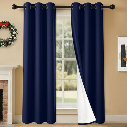 100% Blackout Curtains 72 Inch Length by Unknown