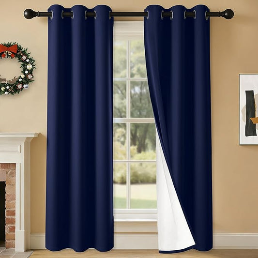 100% Blackout Curtains 72 Inch Length by Unknown