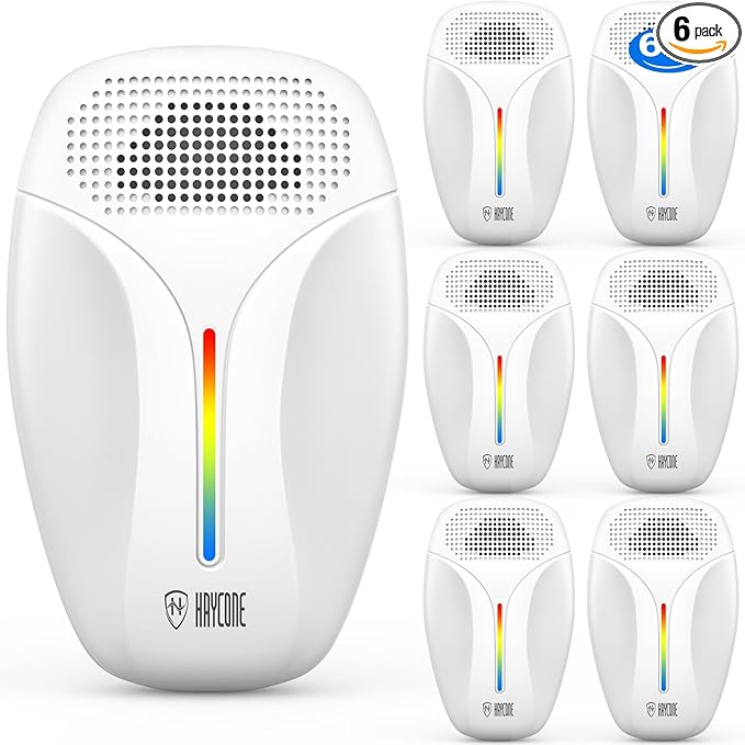 Upgraded Ultrasonic Repeller & Insect Indoor Repeller, Ultrasonic and Repellent by Haycone