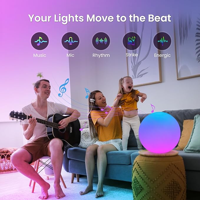 LOFTEK Color Changing Night Light, Smart LED Lamp - Image 3