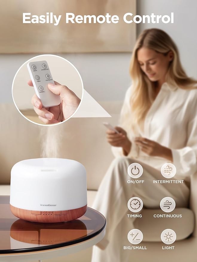 InnoGear 500ml Essential Oil Diffuser - Image 4