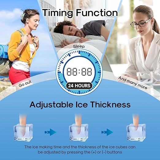ICEPURE 15" Under Counter Ice Maker - Image 6